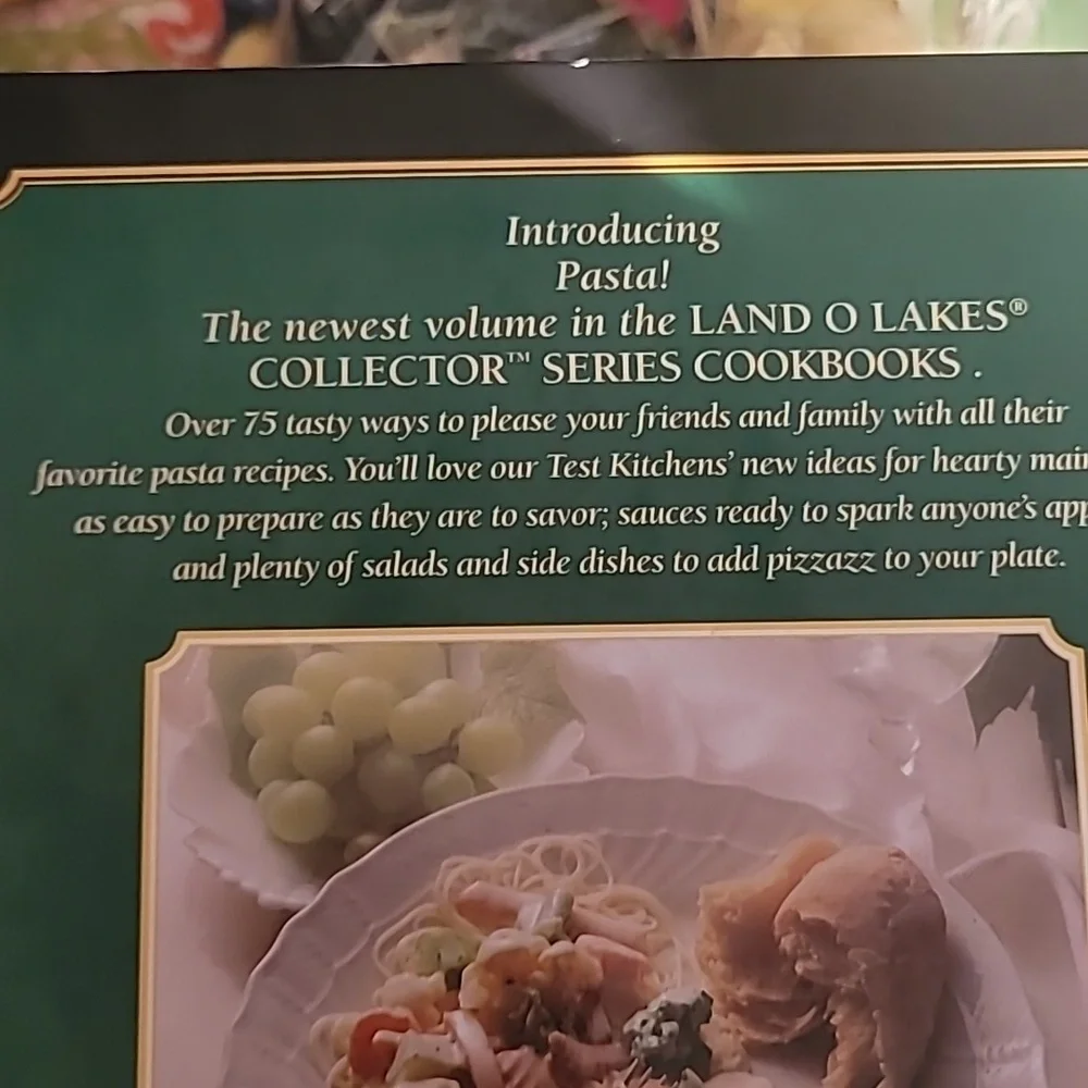 Vintage Land Of Lakes Pasta! Cookbook
